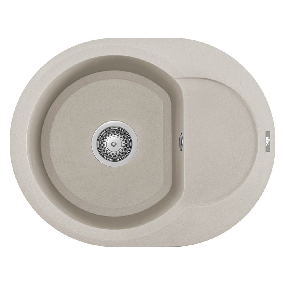 ELLECI - Mosogatótálca Easy ROUND 600 G39 Bianco soft