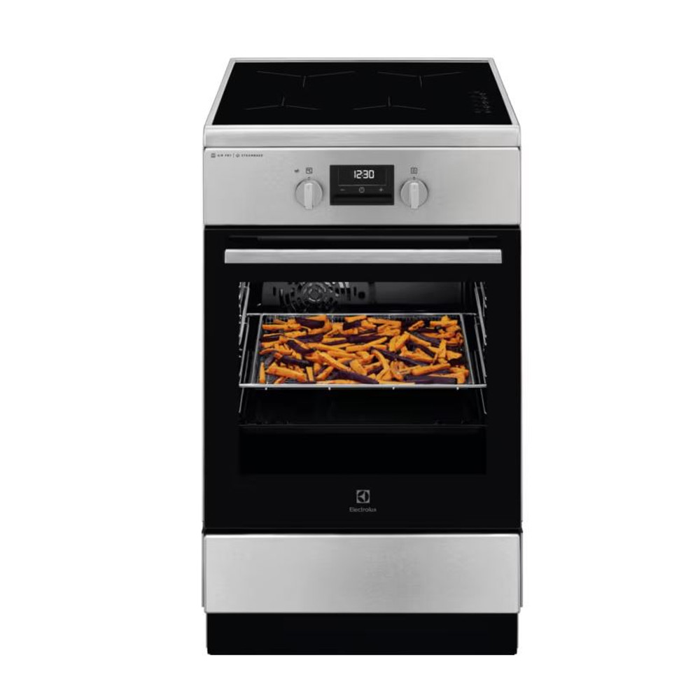Electrolux LKI564267X szabadonálló kombinált SteamBake indukciós tűzhely