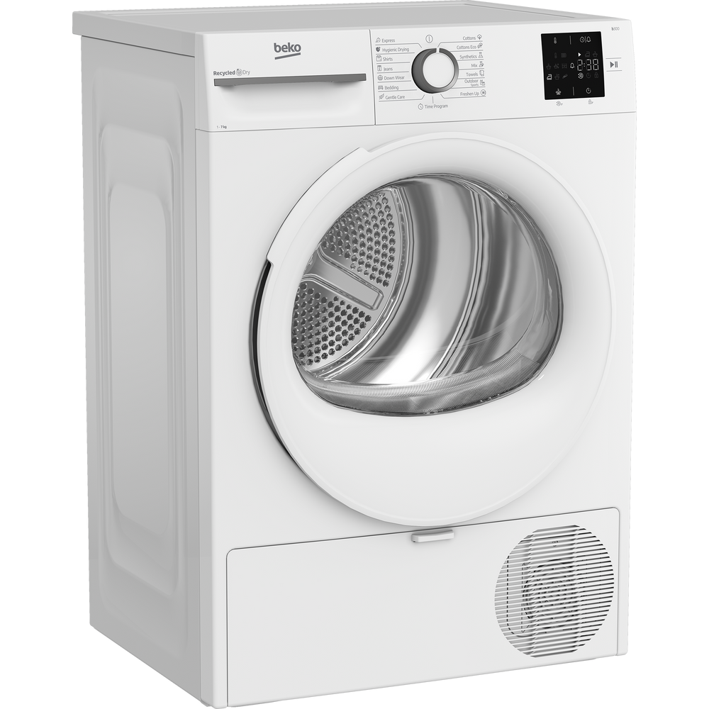Beko BM3T372E0W szabadonálló hőszivattyús szárítógép 7kg