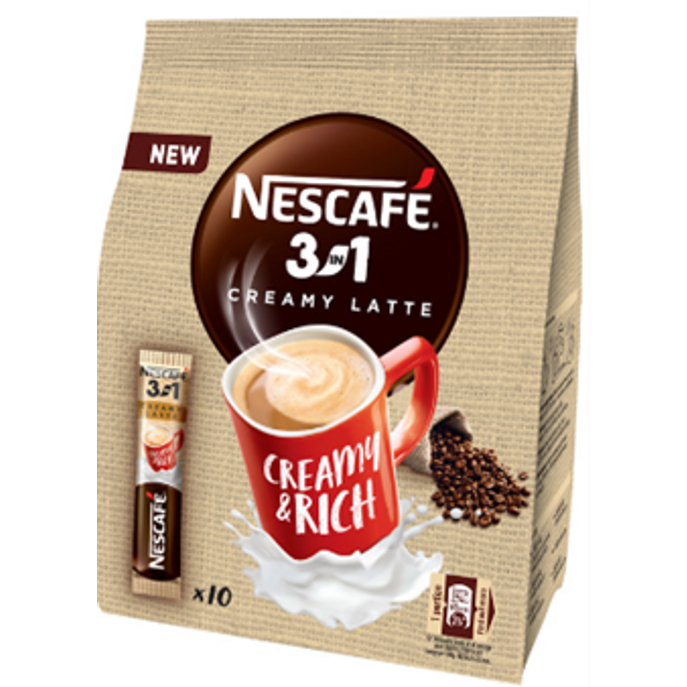 Nescafé 3in1 Creamy Latte 10x15g