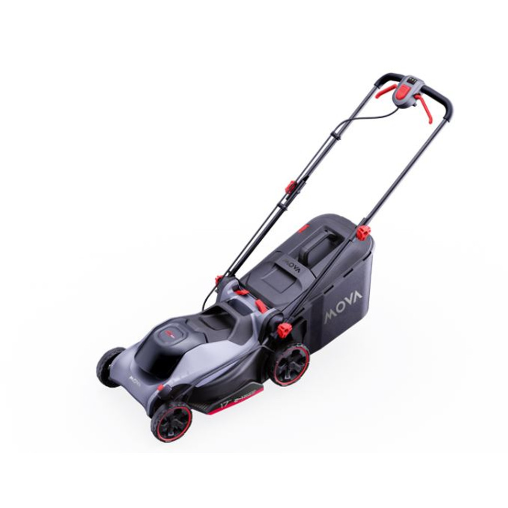 MOVA 40V Brushless 38cm akkumulátoros fűnyíró szett (2 x 4Ah akkumulátor & 6A Dual-port töltő) / GL415