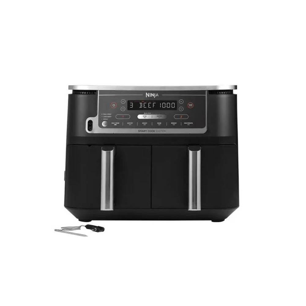 Ninja AF451EU Foodi MAX Dual Zone Airfryer 9.5L - Digitális maghőmérővel