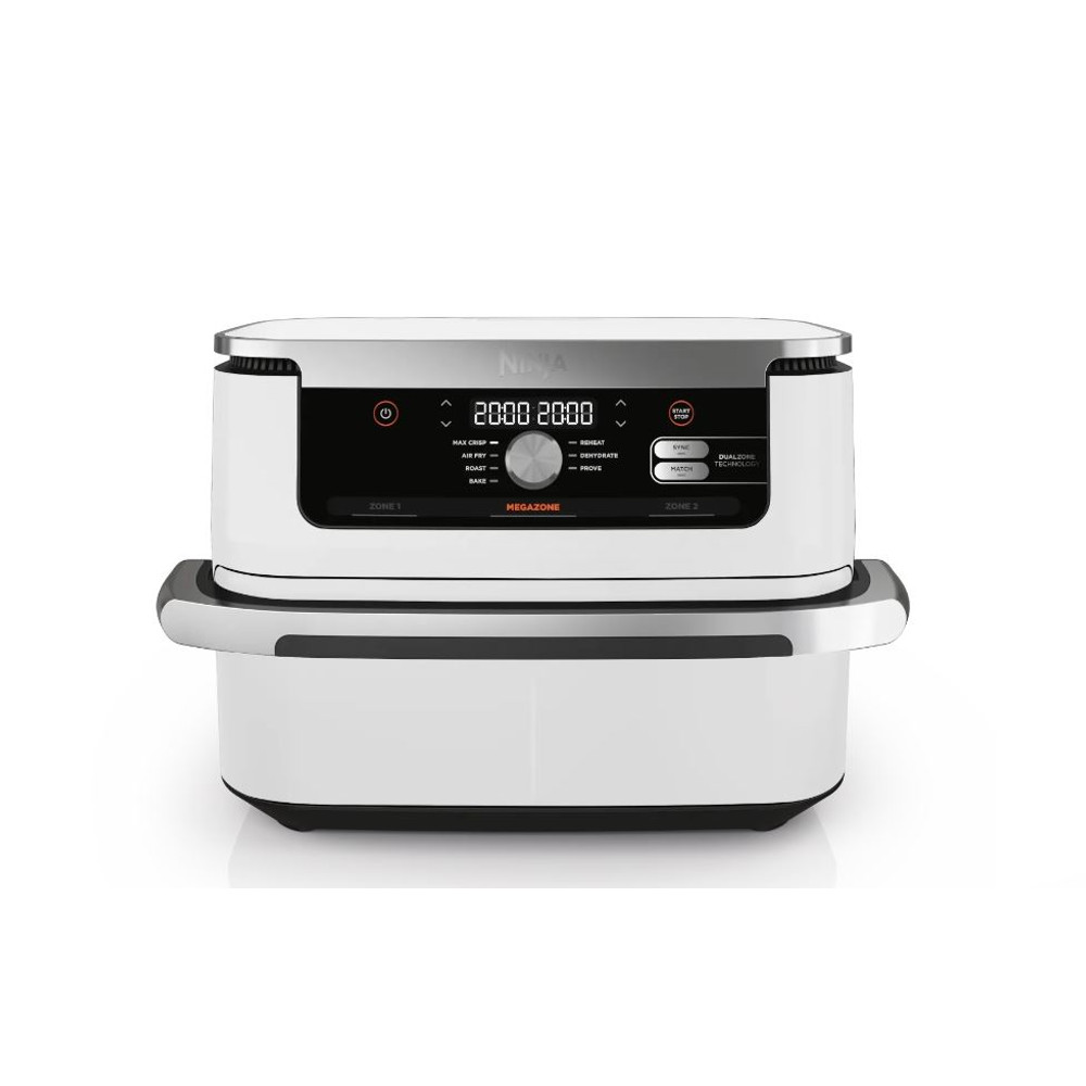 Ninja AF500EUWH Foodi FlexDrawer Dual Airfryer 10.4L - Fehér