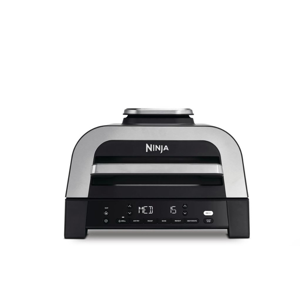 Ninja DG551EU Foodi Smart XL 6in1 Beltéri Grill és Air Fryer beépített maghőmérővel