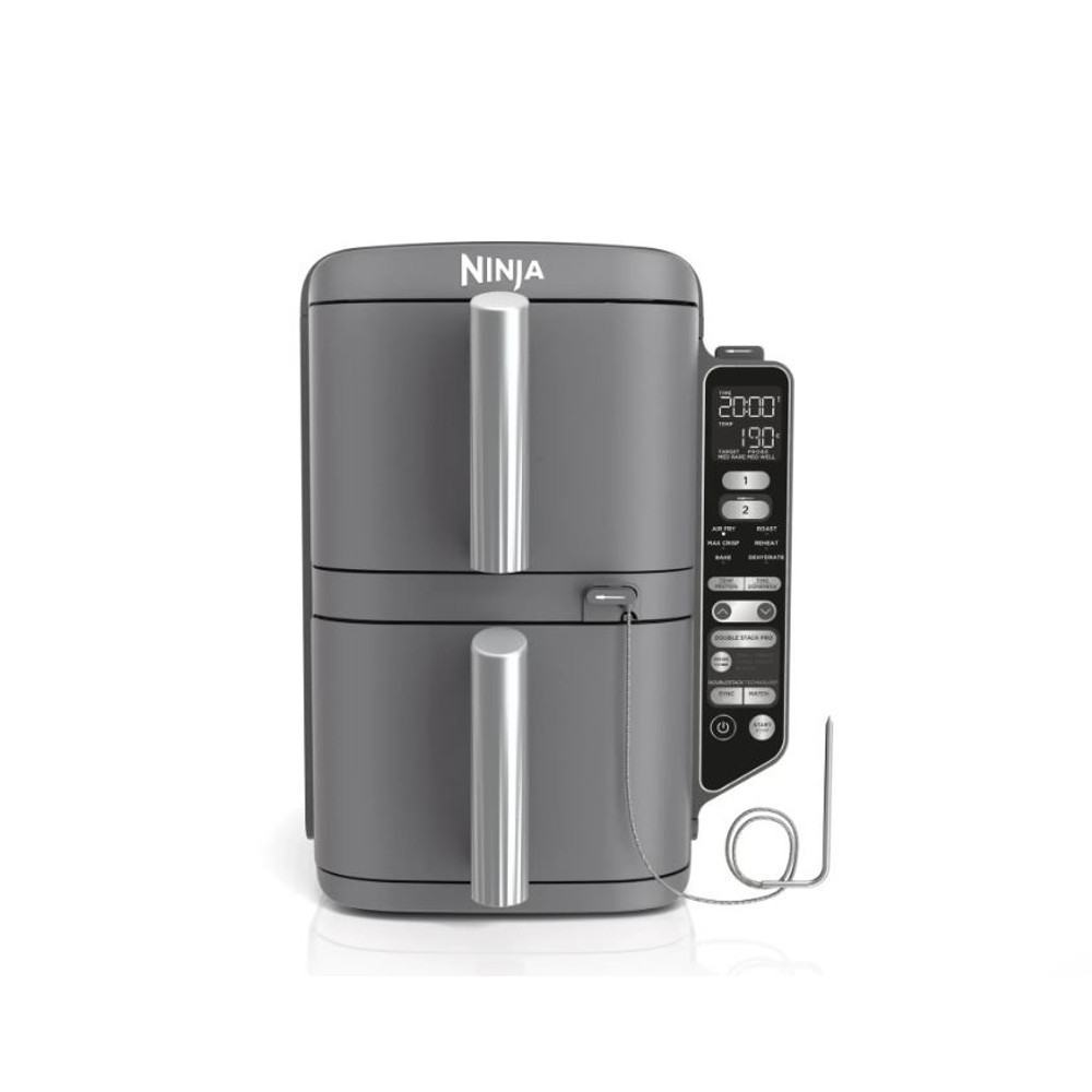 Ninja SL451EU Double Stack- Emeletes Airfryer 9,5l - Maghőmérővel