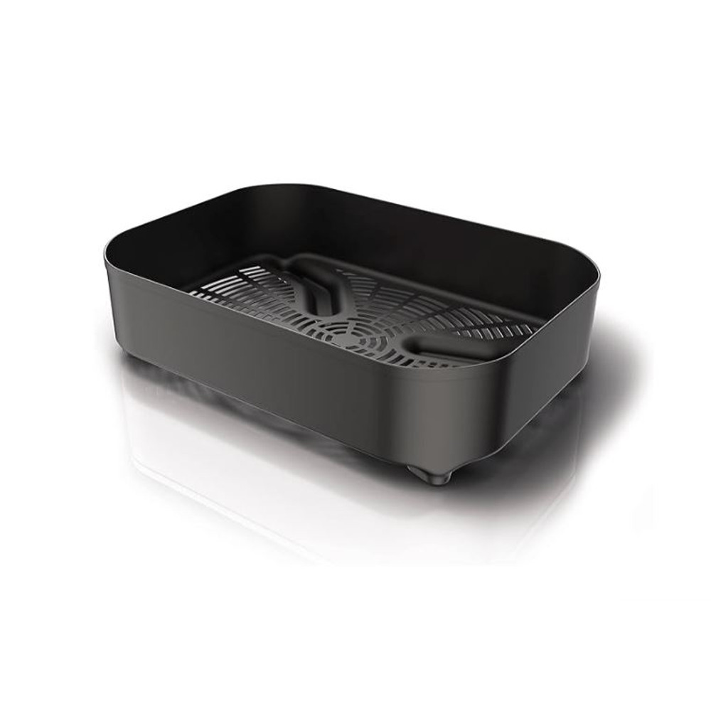 Ninja Woodfire Combo Crisper kosár, félszélességű air fry kosár, Fekete (OG700)