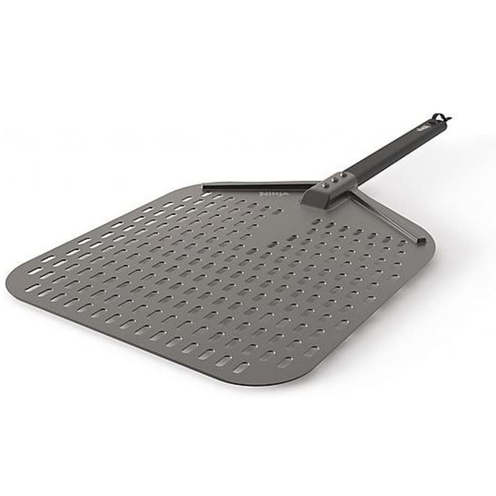 Ninja Woodfire Pizzalapát; akár 30cm pizzákhoz; perforált kialakítás; alumínium (OO101)