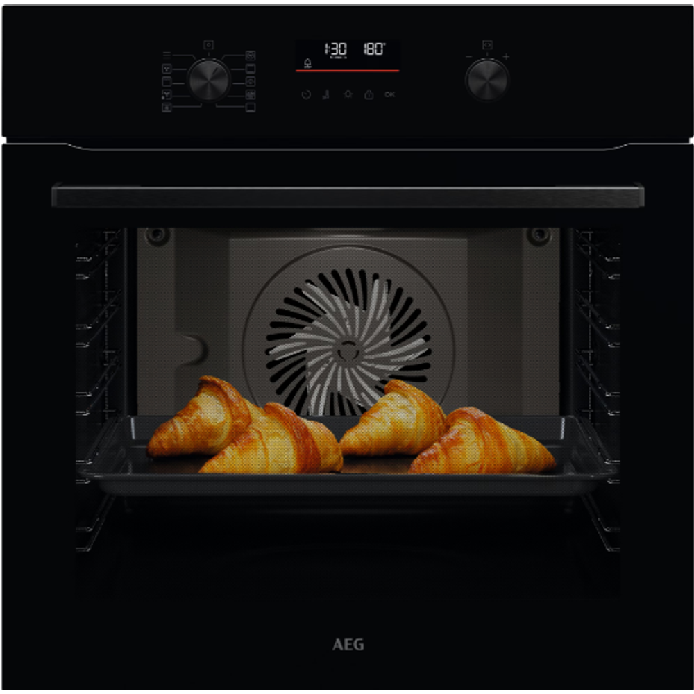 AEG NBA5C43AK SurroundCook/SteamBake 5000 gőzsütő katalitikus öntisztító hátfal/aqua clean tisztítással