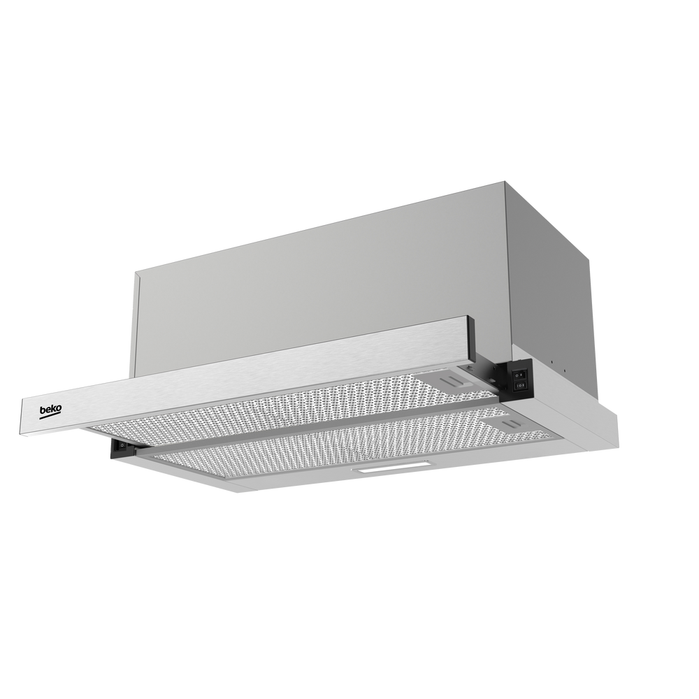 Beko HNT61520XH beépíthető teleszkópos páraelszívó (inox)