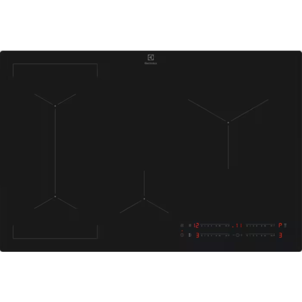 Electrolux EIV83443CT Bridge 600 Indukciós főzőlap SaphirMatt® SE 80 cm