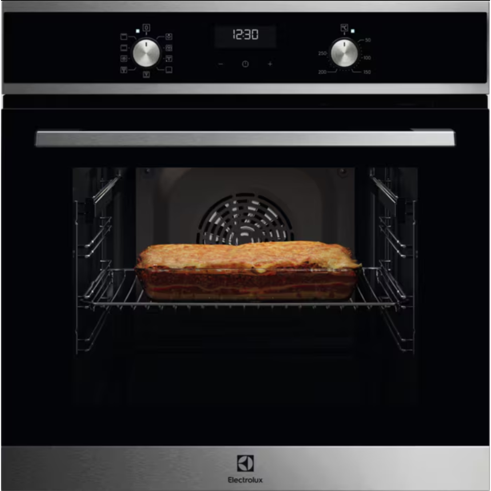 Electrolux EOF5F50BX SurroundCook 500 sütő, katalitikus öntisztító hátfal/Aqua Clean tisztítással