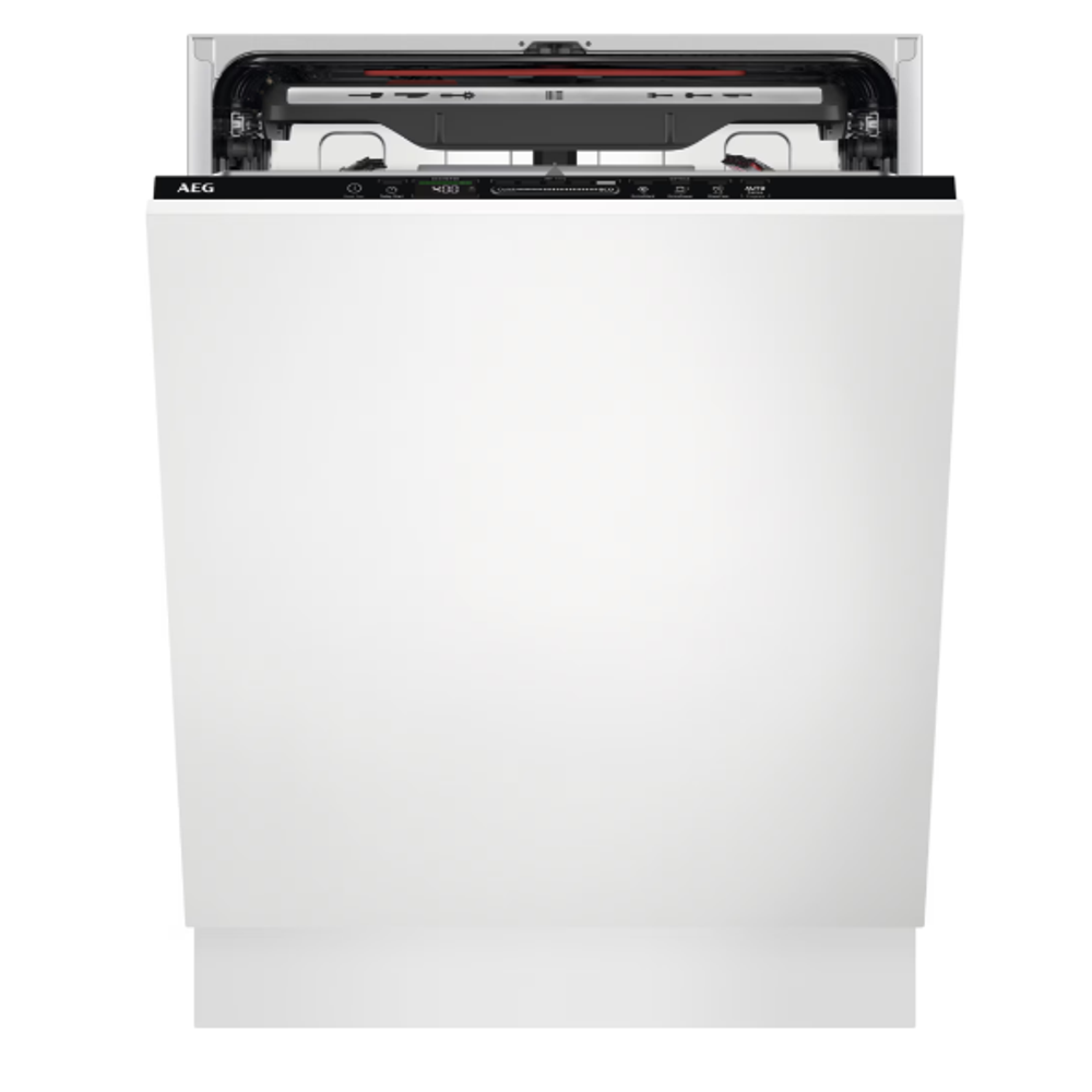 AEG FSE74707P GlassCare 7000 Beépíthető mosogatógép Quickselect kezelőpanel AirDry