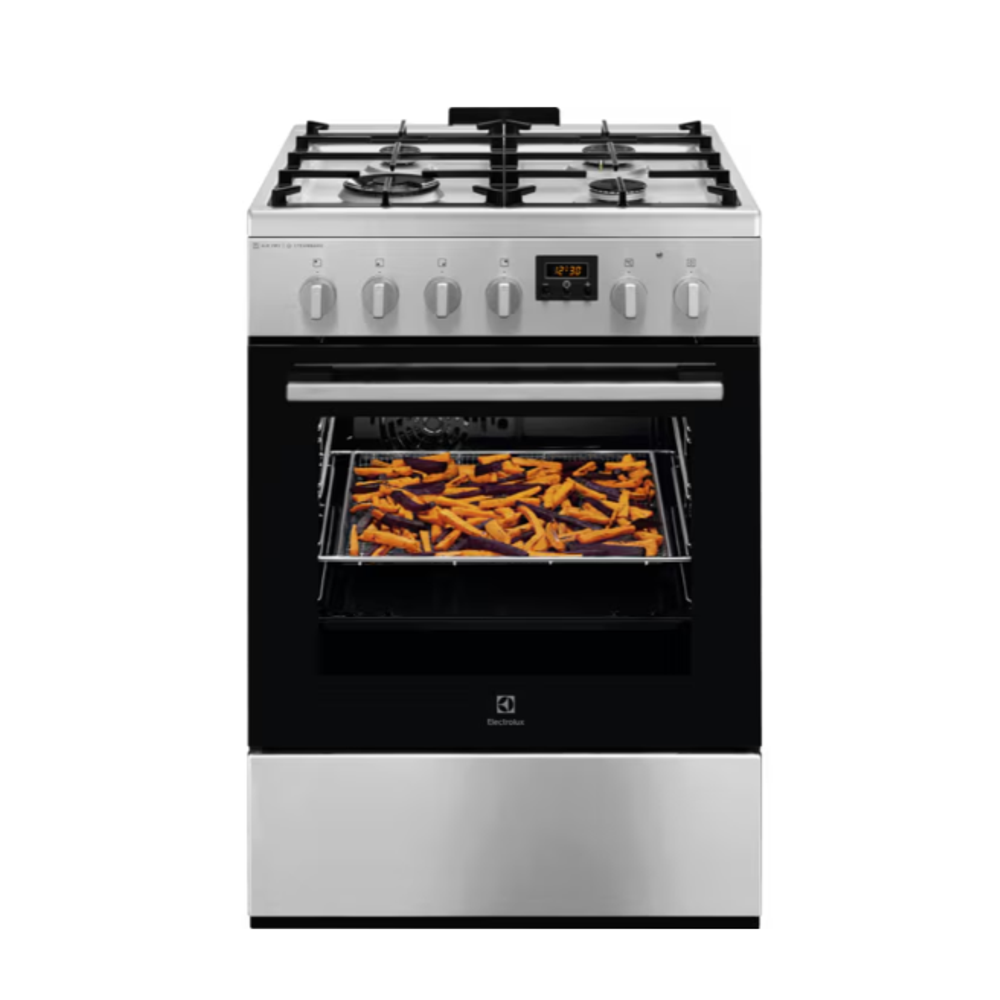 Electrolux LKK664221X Kombi tűzhely, SteamBake 60 cm