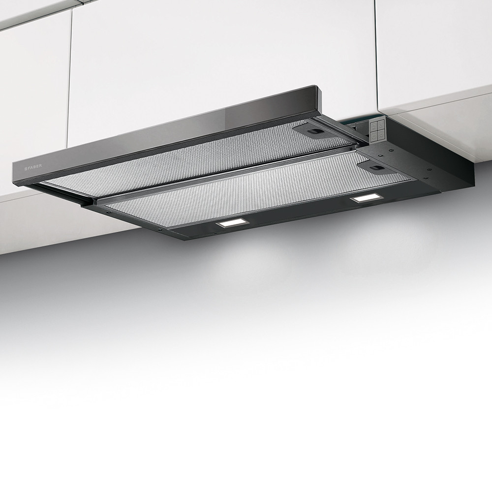 Faber Flexa NG Glass Lux BK A60 Beépíthető páraelszívó