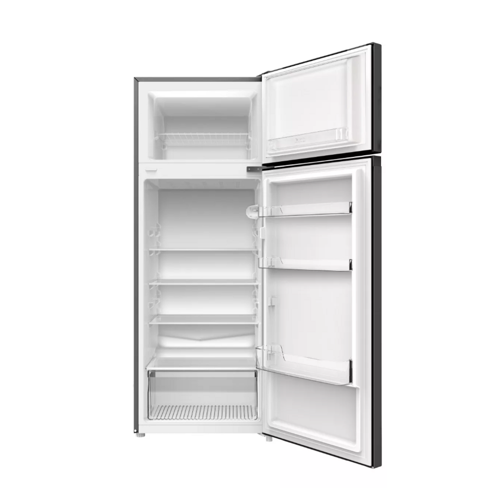 Hausmeister HM 3228E INOX felülfagyasztós kombinált hűtőszekrény