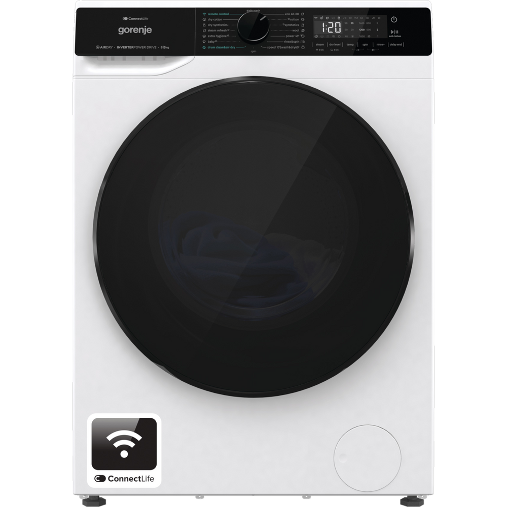 Gorenje WD2PA854ADW Szabadonálló mosó-szárítógép