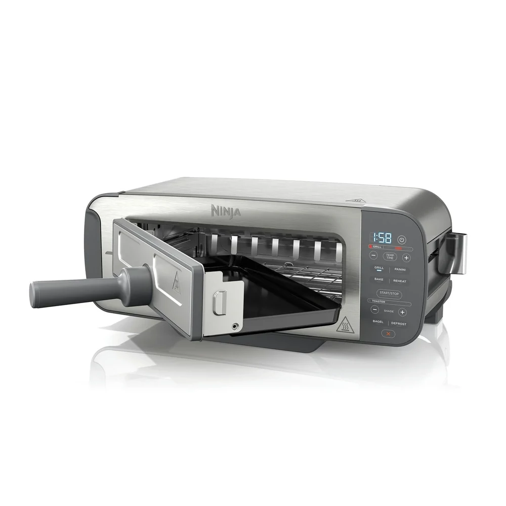 Ninja ST202EU Foodi 3in1 Kenyérpirító, grill, panini - Szürke