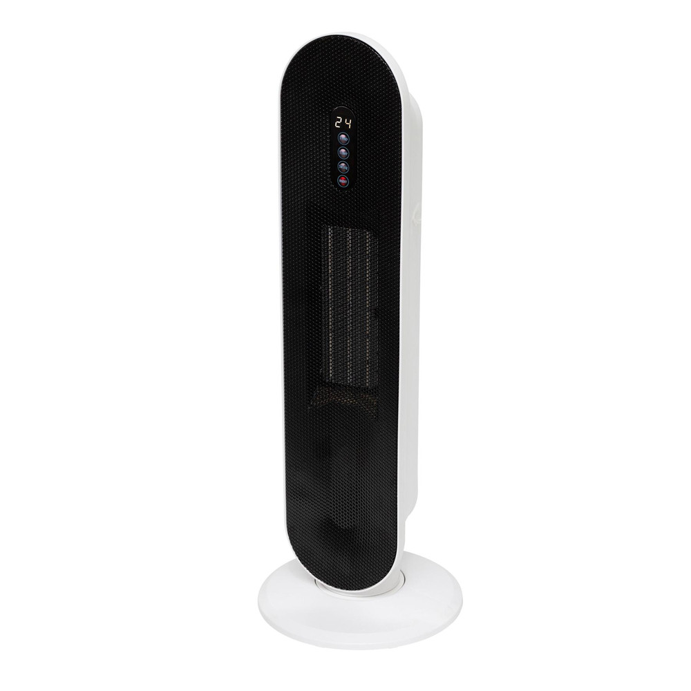 Home FK 54 álló elektromos smart kerámia fűtőtest, 1400W/2000W, oszcillálás, elektronikus termosztát, távirányító, fehér