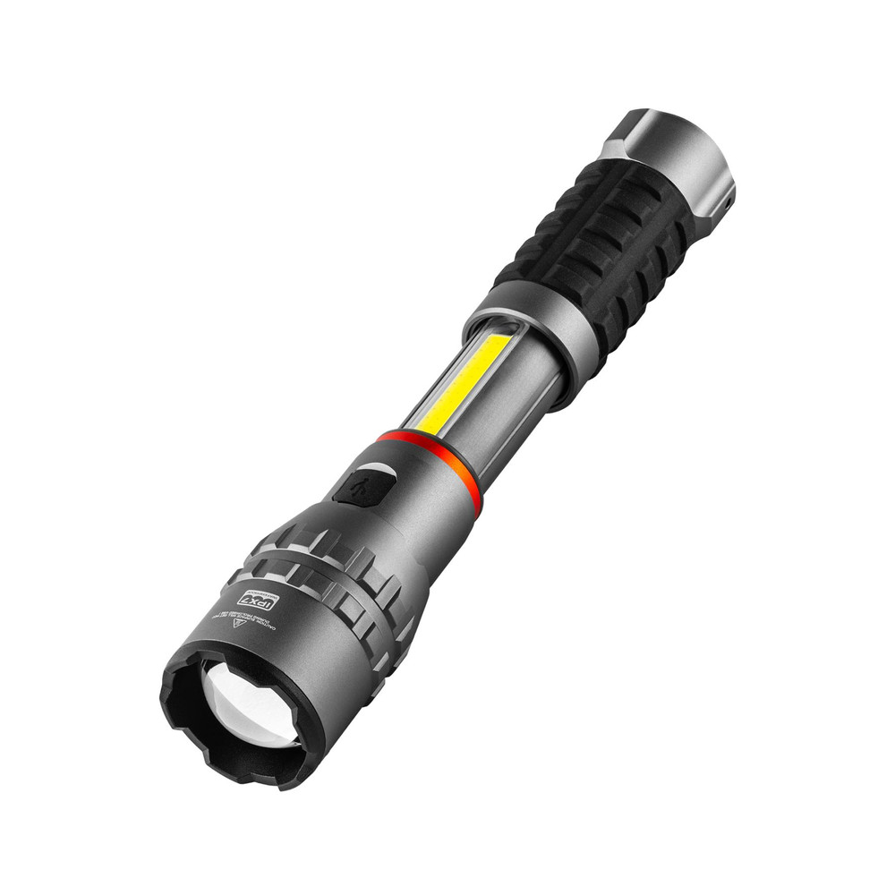 NEBO NEB-0031-G SLYDE KING 4K zseblámpa, 4000 lumen, 2600mAh, alumínium burkolat, IPX7, zoom, 2 funkciós