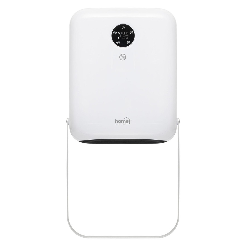 Home FKF26201 fürdőszobai ventilátoros fűtőtest, 2000 W, 2 fokozat, PTC fűtőelem, távirányító, LED kijelző, IPX2