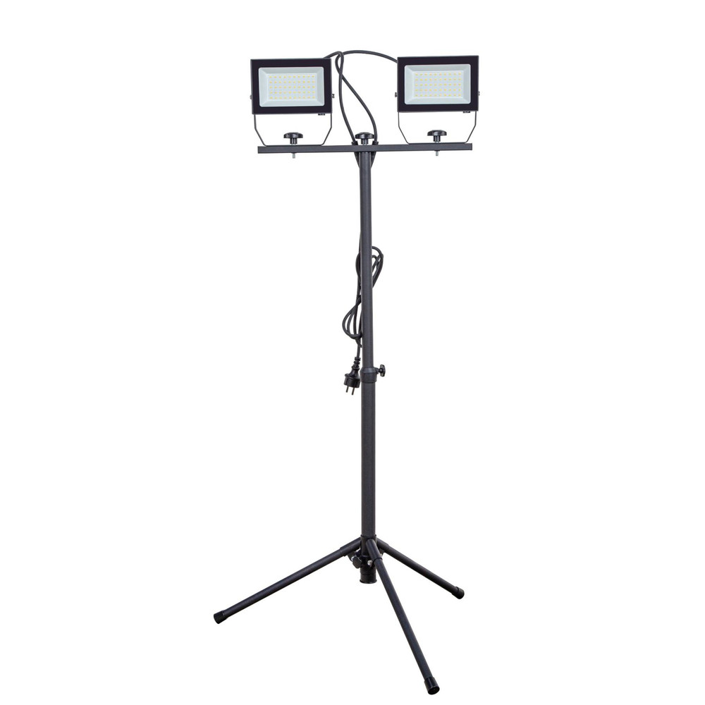 GAO 47016 Ispot állványos dupla LED fényvető, 2X50 W, 2X5000 lumen, kül- és beltéri kivitel