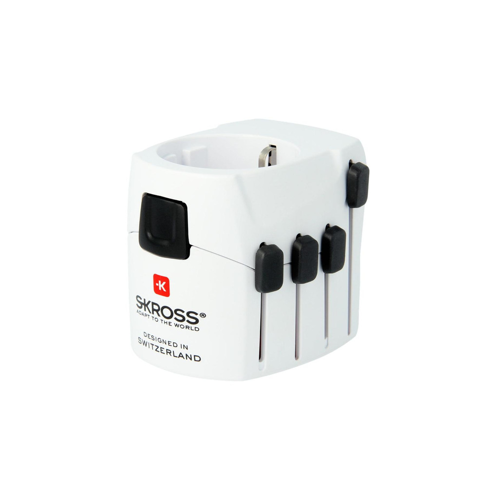 SKROSS 1.103145 PRO utazó adapter, max. 1575 W, 6,3 A, földelt