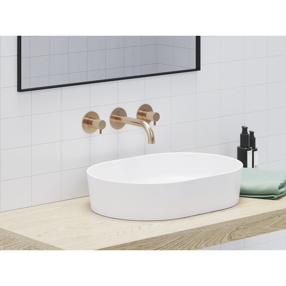 RAVAK X070350 Espirit falba süllyesztett mosdócsaptelep belső egységgel ES 019.60RGB.O1, rose gold