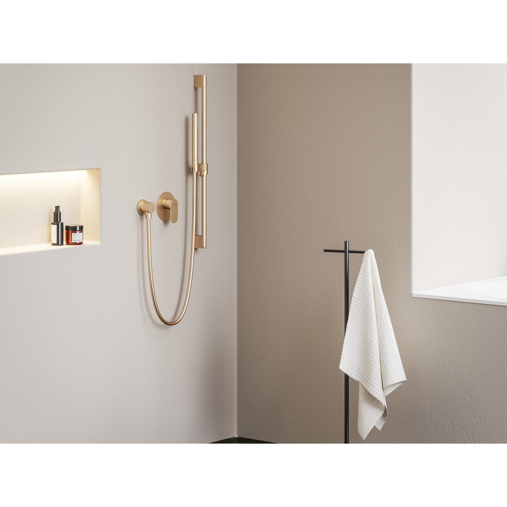 RAVAK X070373 Eleganta falba szüllyesztett csaptelep, egyutas, belső egységgel EL 062.60RGB, rose gold