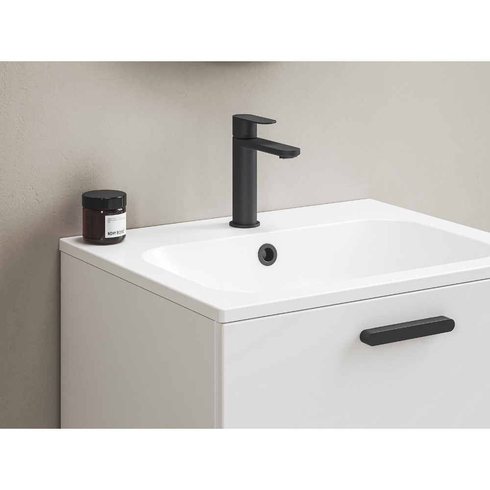 RAVAK X070458 Chrome II mosdócsaptelep 175 mm lefolyó nélkül CR II 014.20BL, fekete