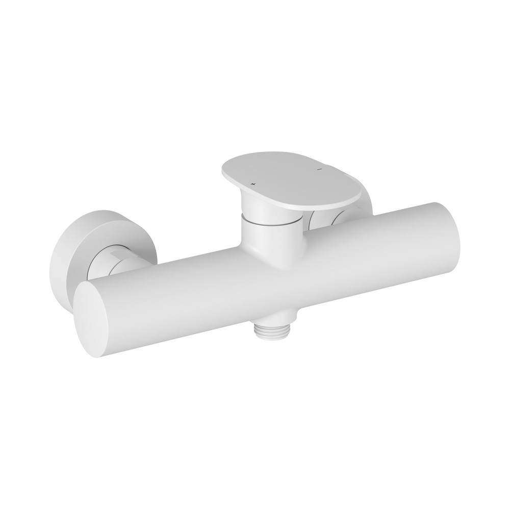 RAVAK X070571 Spring fali zuhanycsaptelep zuhanyszett nélkül, matt fehér SG 032.10WHM
