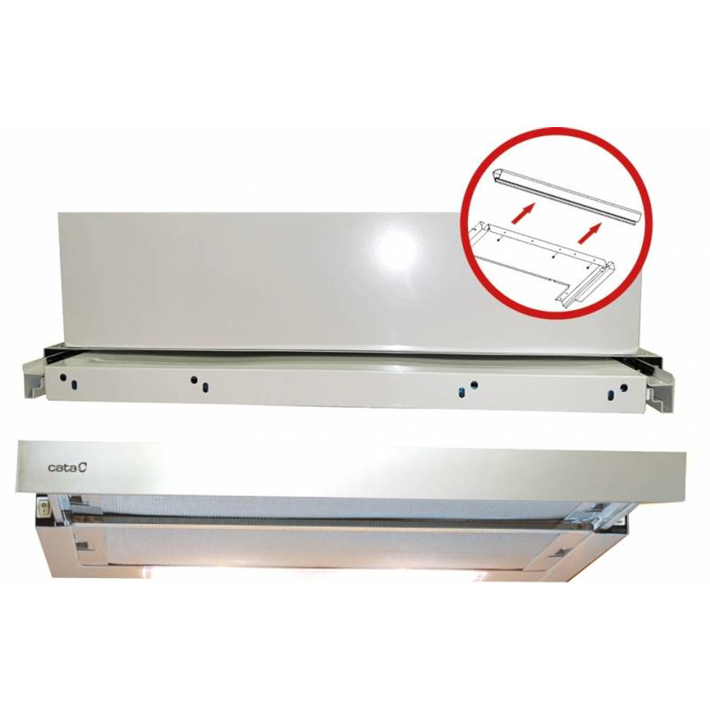 Cata Páraelszívó TF-2003/60 LED duralum Inox