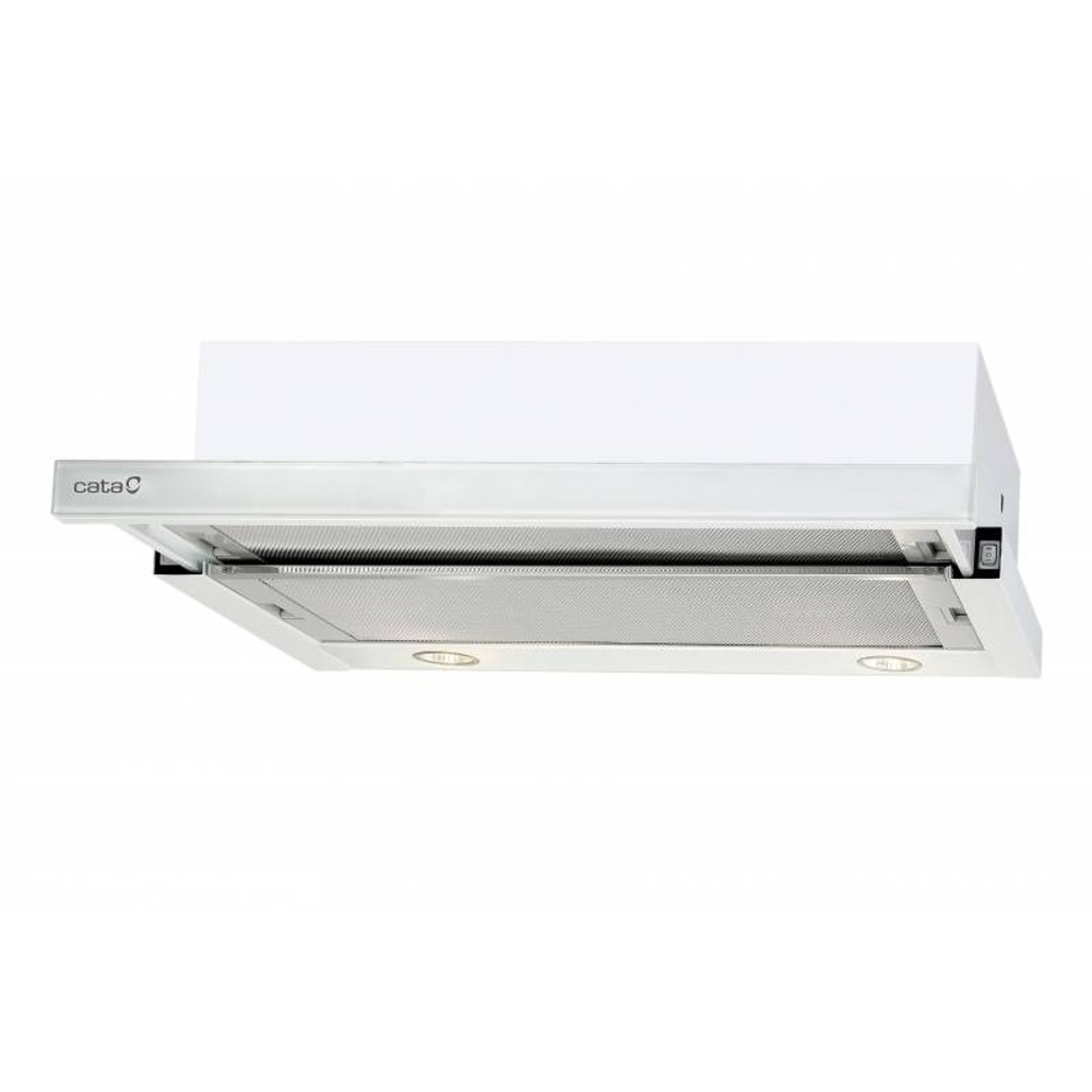 Cata Páraelszívó TF-2003/60 LED WHITE GLASS Fehér