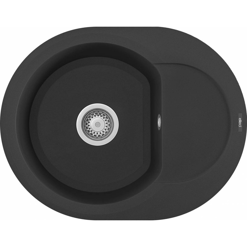 ELLECI - Mosogatótálca Easy ROUND 600 G40 nero
