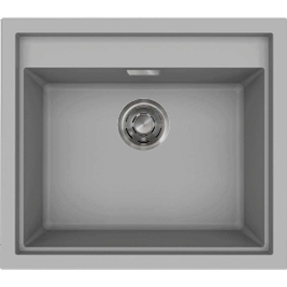 ELLECI - Mosogatótálca Sintesi 105  K97 Light Grey inox tartozékokkal