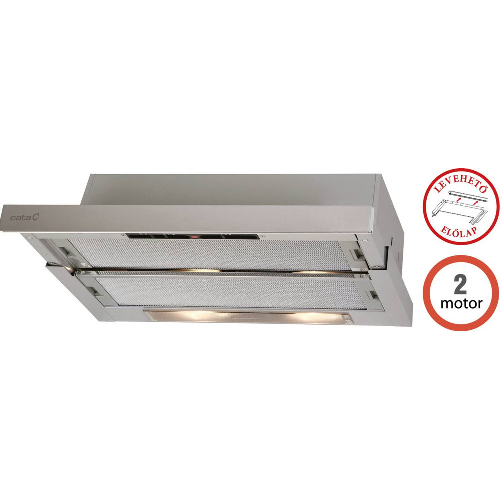 Cata - Páraelszívó - Páraelszívó TF-5260 alu LED