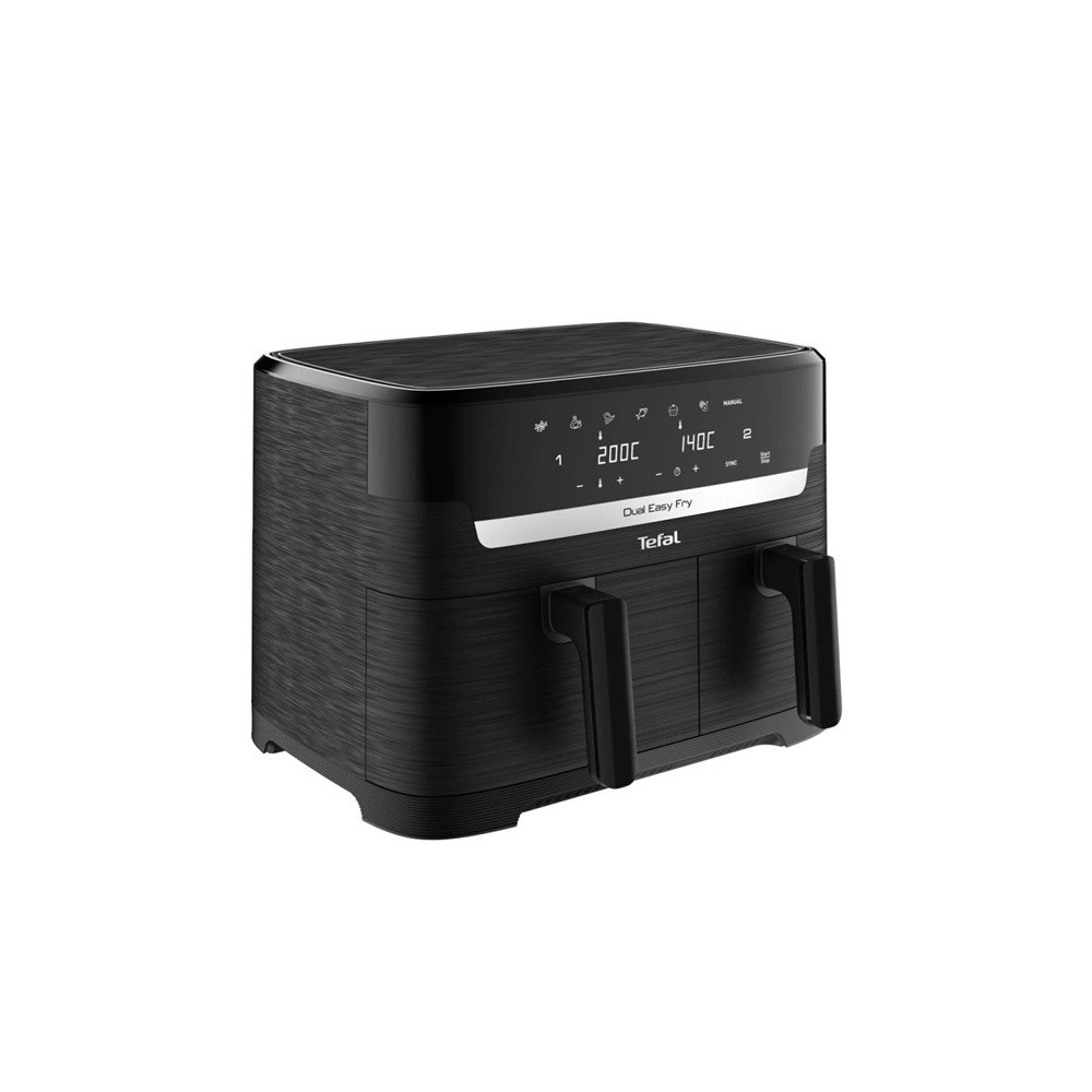 Tefal EY901N10 Dual Easy Fry fekete 8,3 L forrólevegős sütő
