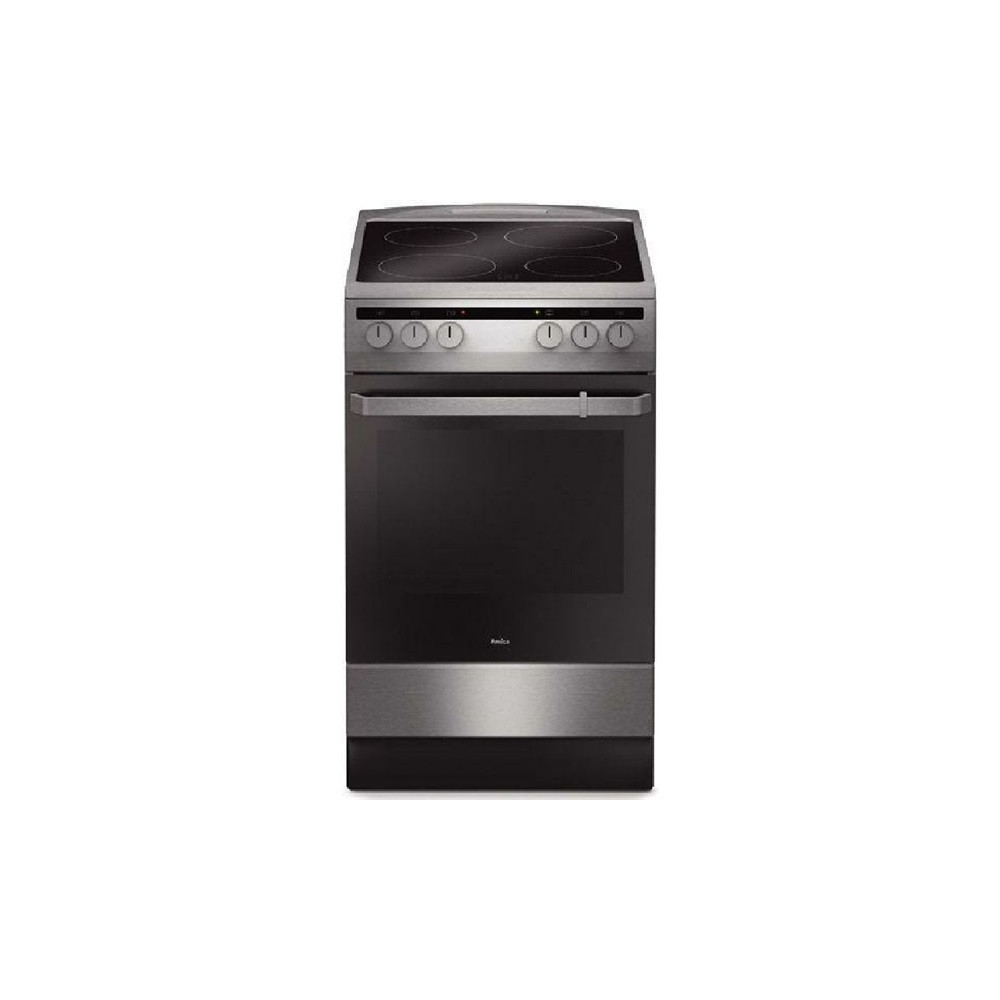 Amica 55352 ( 58CE2.30H(Xv)) inox kerámialapos tűzhely