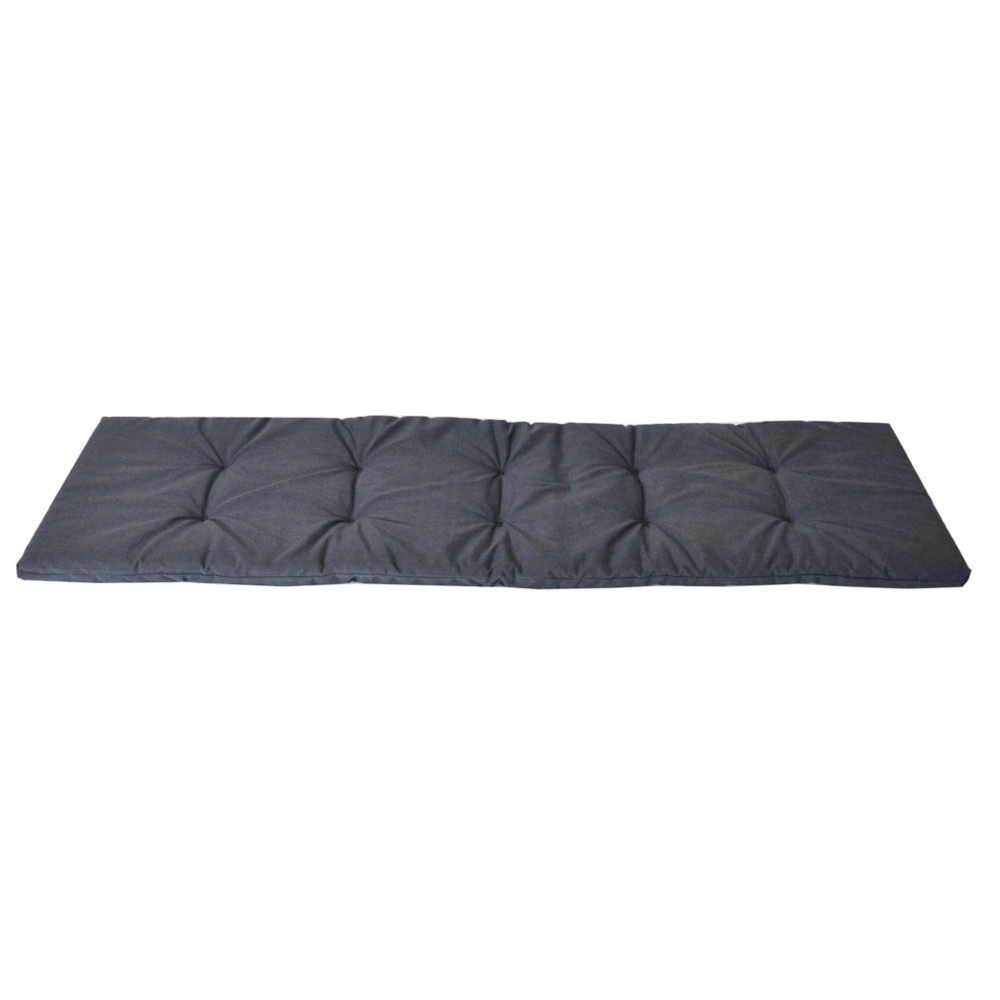 Rojaplast ülőpárna kültéri-beltéri padra 185X50 CM - sötétszürke