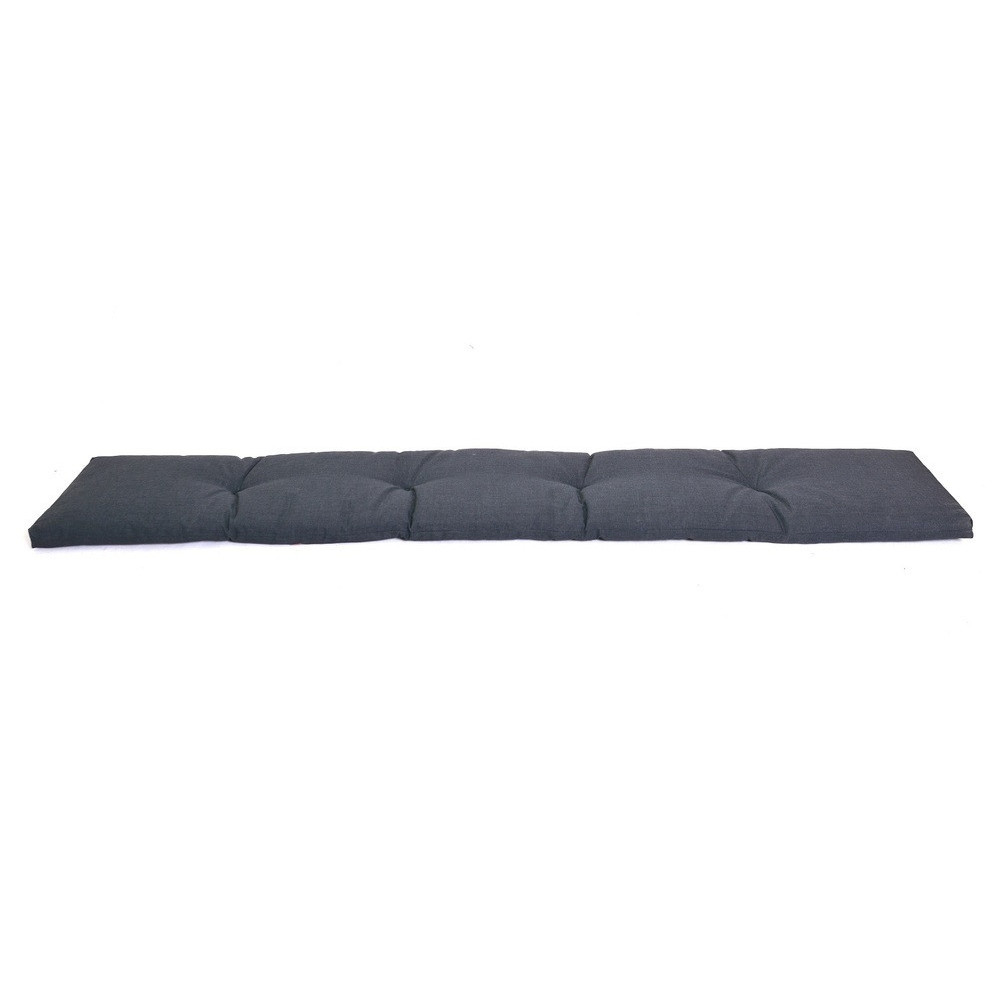 Rojaplast ülőpárna kültéri-beltéri padra 162x28 cm - sötétszürke