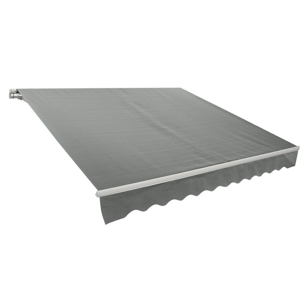Rojaplast P4512 falra szerelhető napellenző - szürke - 3,95 x 2,5 m