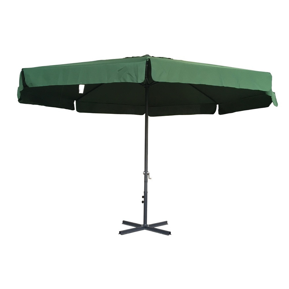 Rojaplast Standard napernyő, talp nélkül - zöld - ø 300 cm