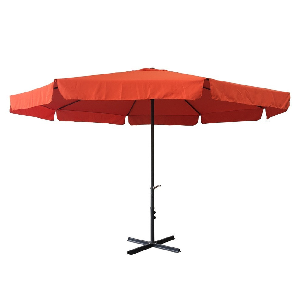 Rojaplast Standard napernyő, talp nélkül - terrakotta - ø 300 cm