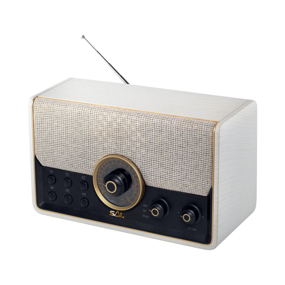 SAL RRT 6B Retro rádió, AM-FM-BT-USB-mSD