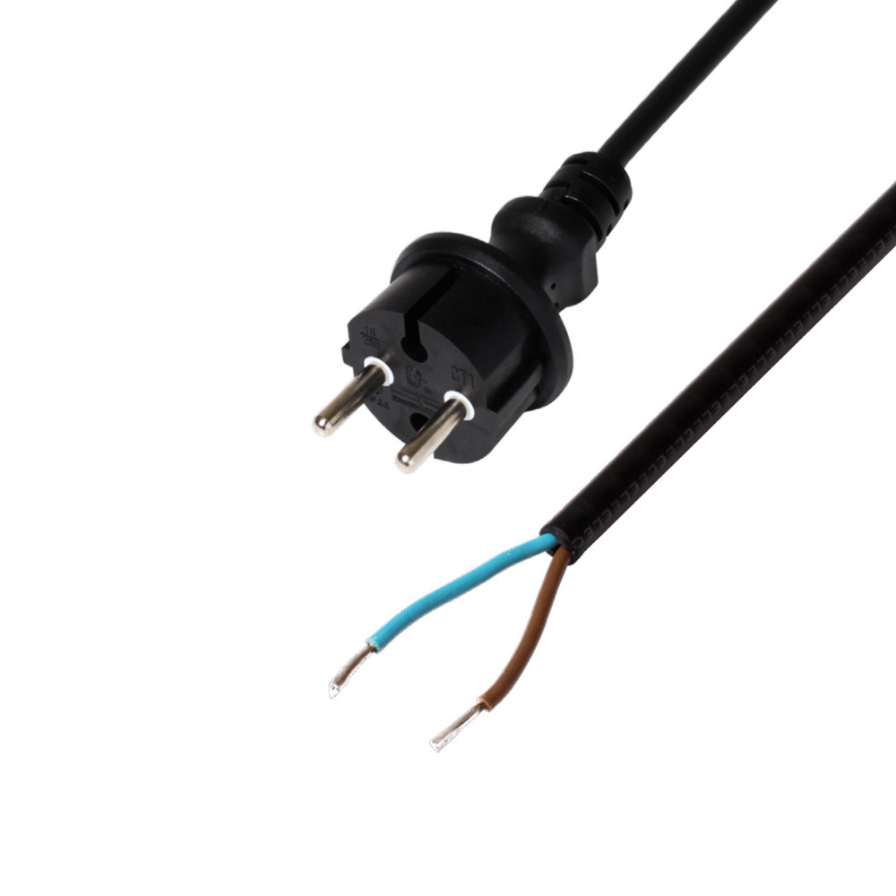 USE N 10-5/1,0 Hálózati csatlakozókábel 2x1,0mm2, 5m