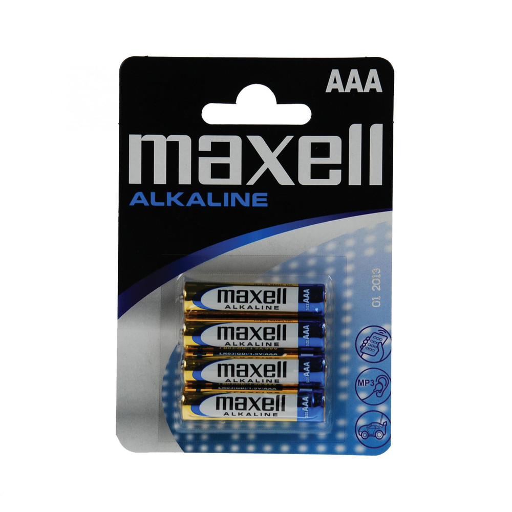 Maxell Maxell LR03 AAA elem, alkáli, 4db/bliszter