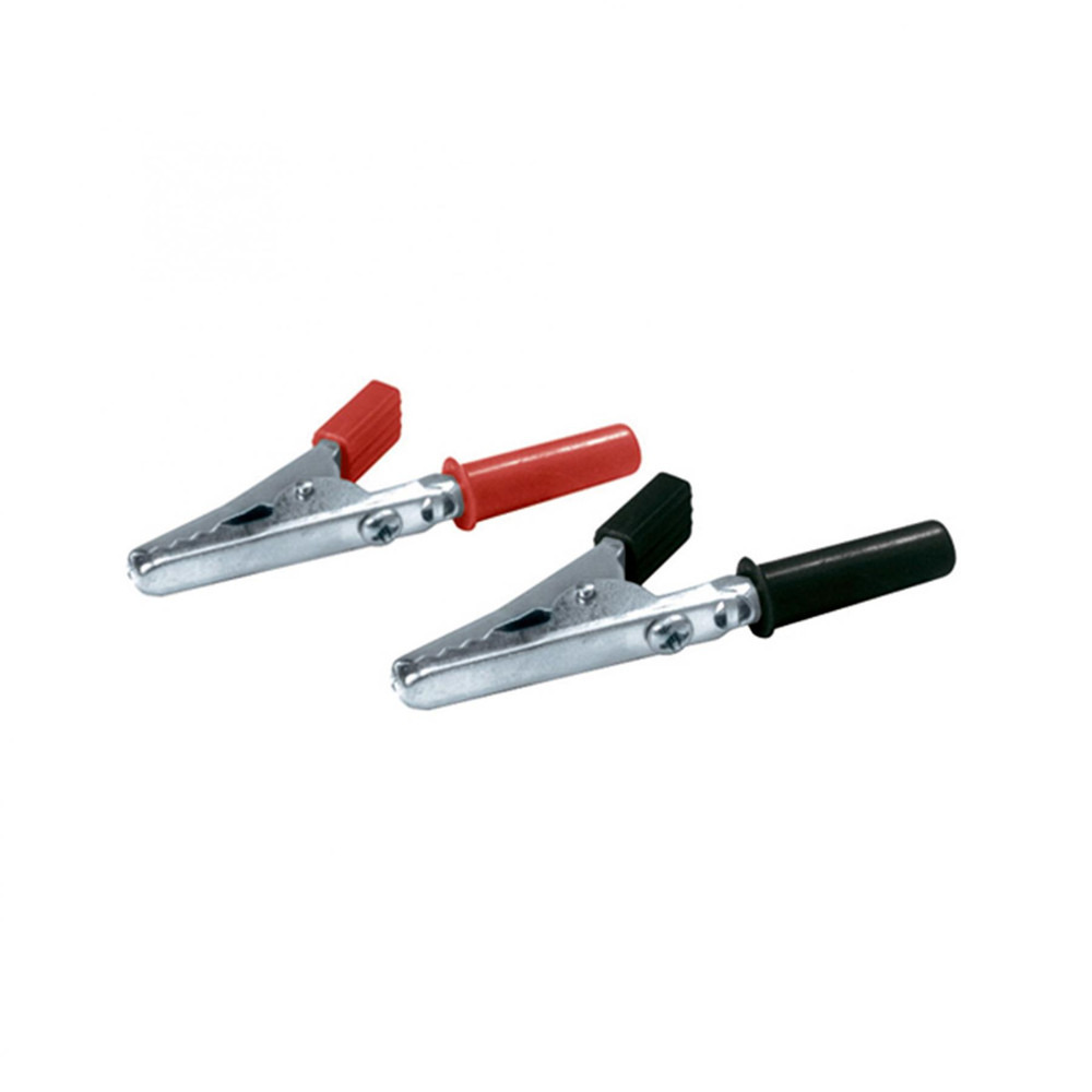 USE BLISZTER ALC 44X Aligátorcsipesz (piros+fekete)