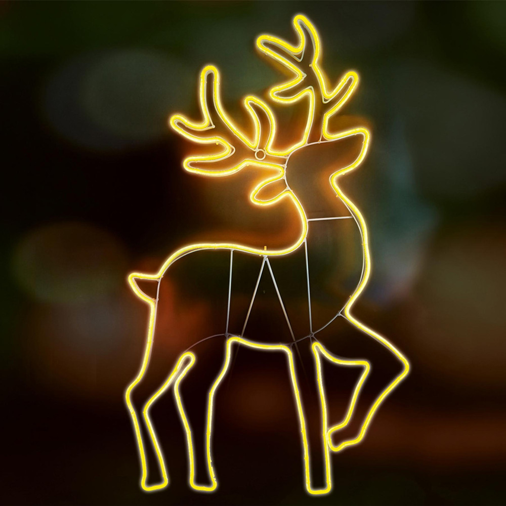 HOME by Somogyi NEON 4 Szarvas neon-light, 94x56cm