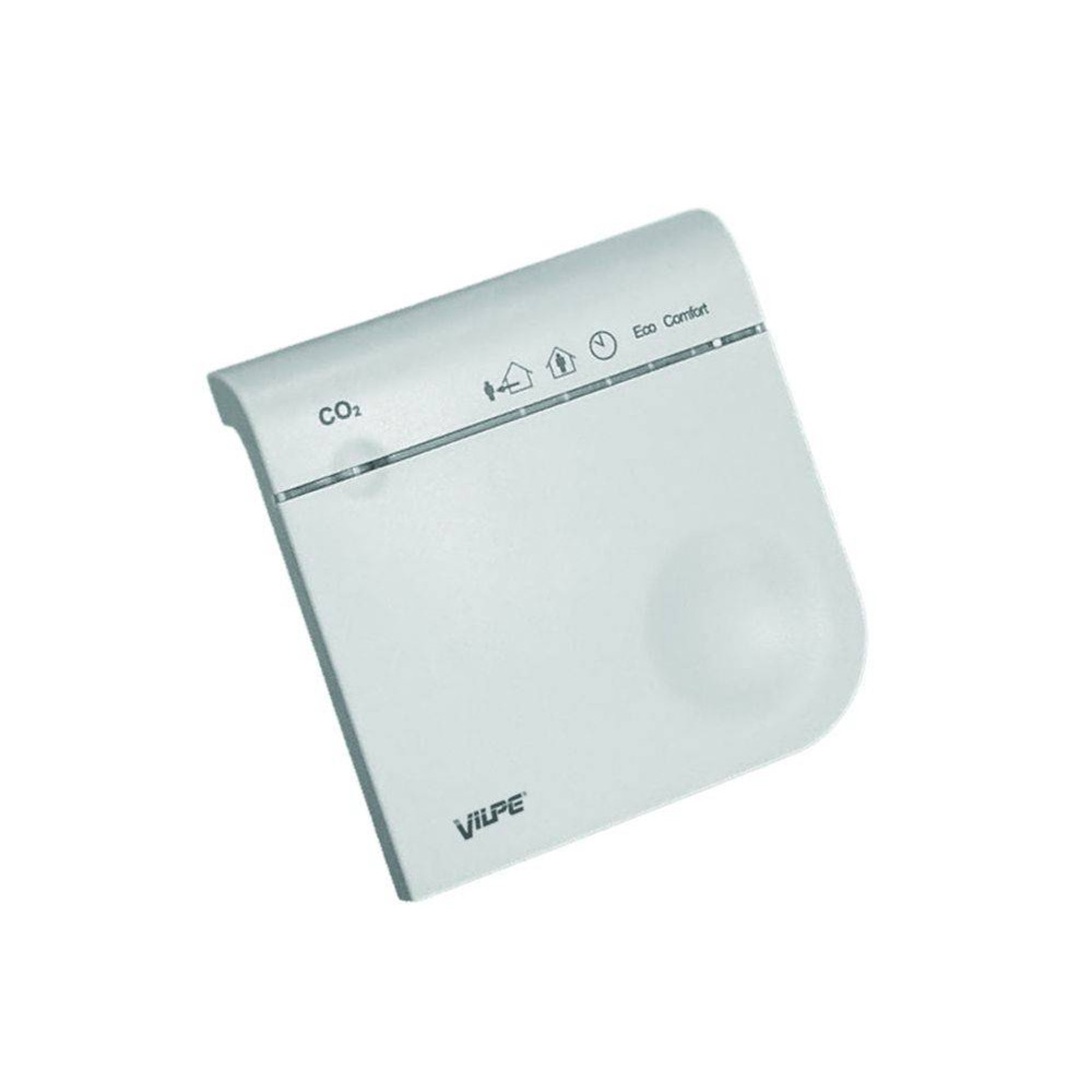 VILPE Eco Ideal Wireless vezetéknélküli szén-dioxid érzékelő Fehér