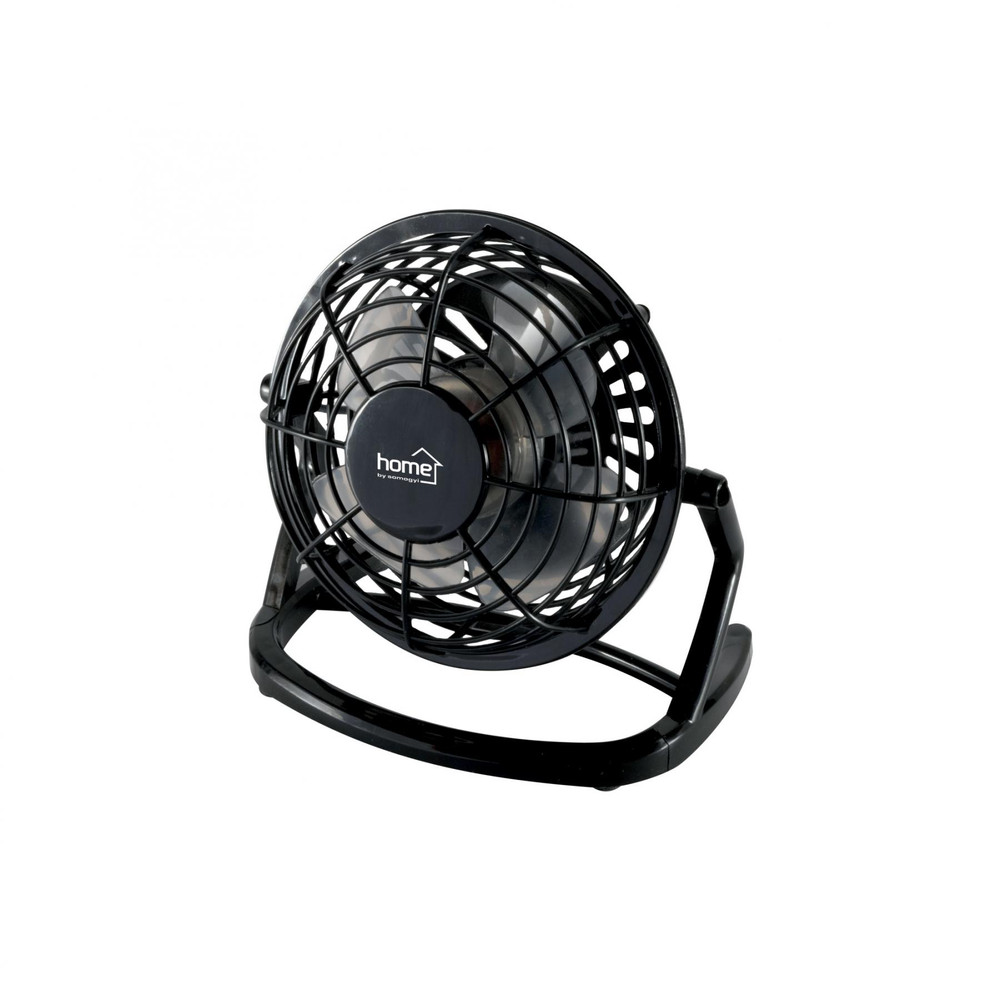 HOME TF 10 USB Asztali USB ventilátor, 10cm, fekete