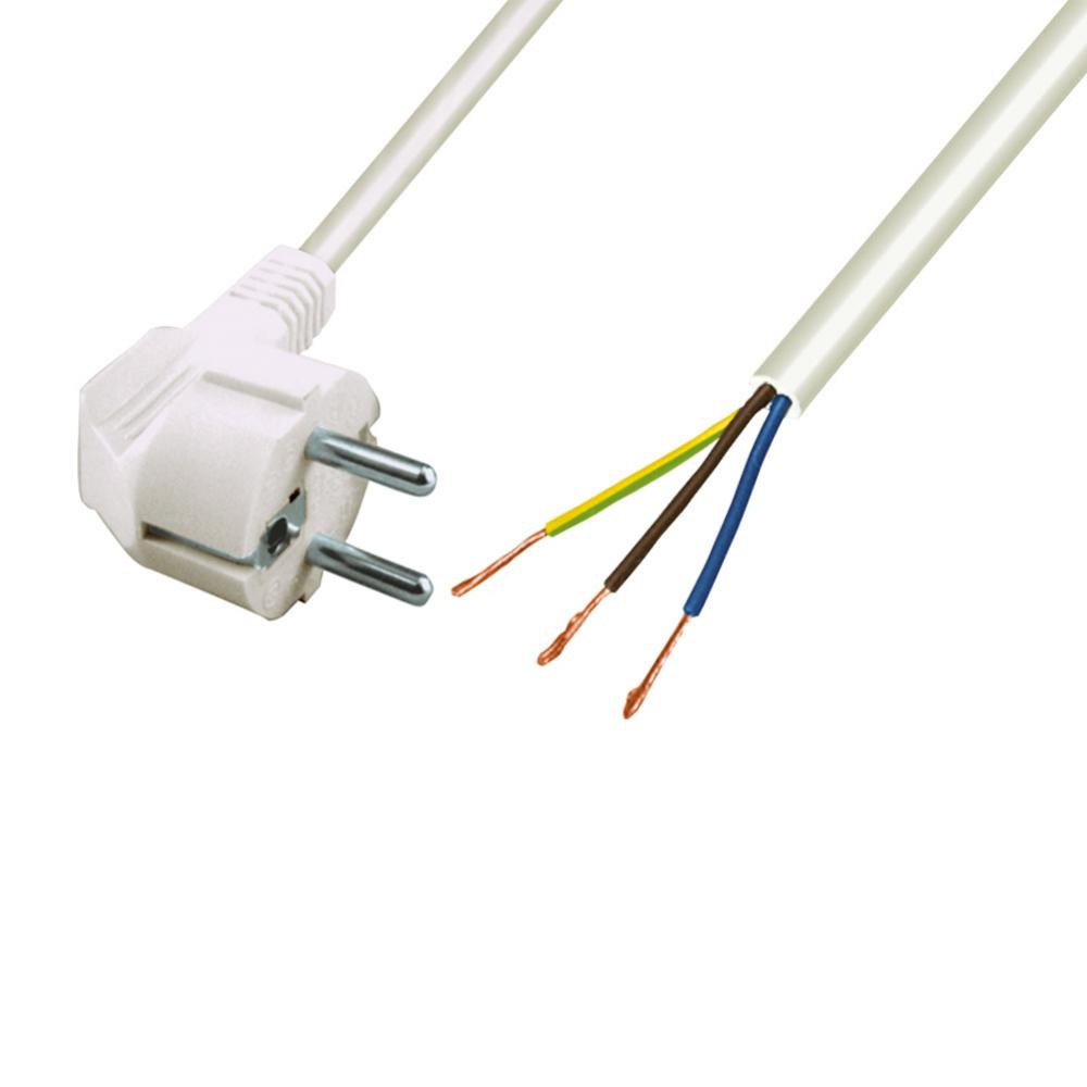 USE N 7 Hál.csatl.kábel fehér 2m